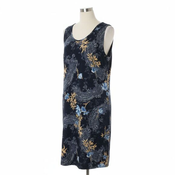 Floral Patterned Dress, Size XL -- ITEM #3410 - Picture 1 of 5